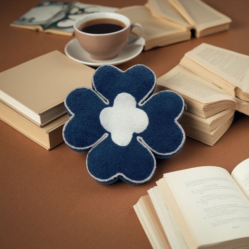 Four-leaf clover car seat cushion, anti-slip, breathable, thickened seat cushion, car seat cushion Specification image