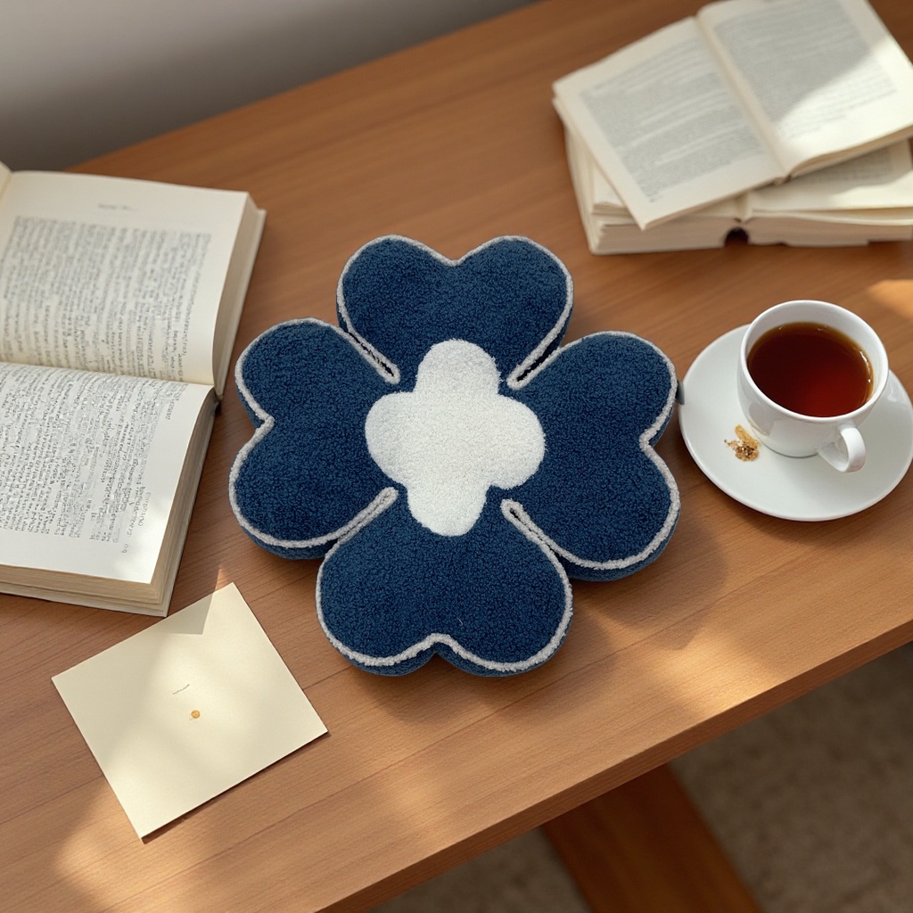 Four-leaf clover car seat cushion, anti-slip, breathable, thickened seat cushion, car seat cushion Application Scenario