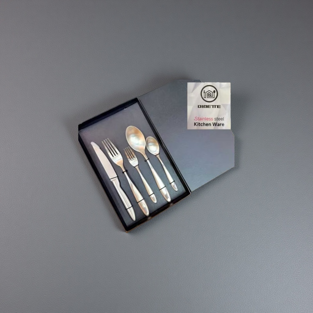 刀叉不锈钢家用餐具套装2件套耐用防锈家庭用具
