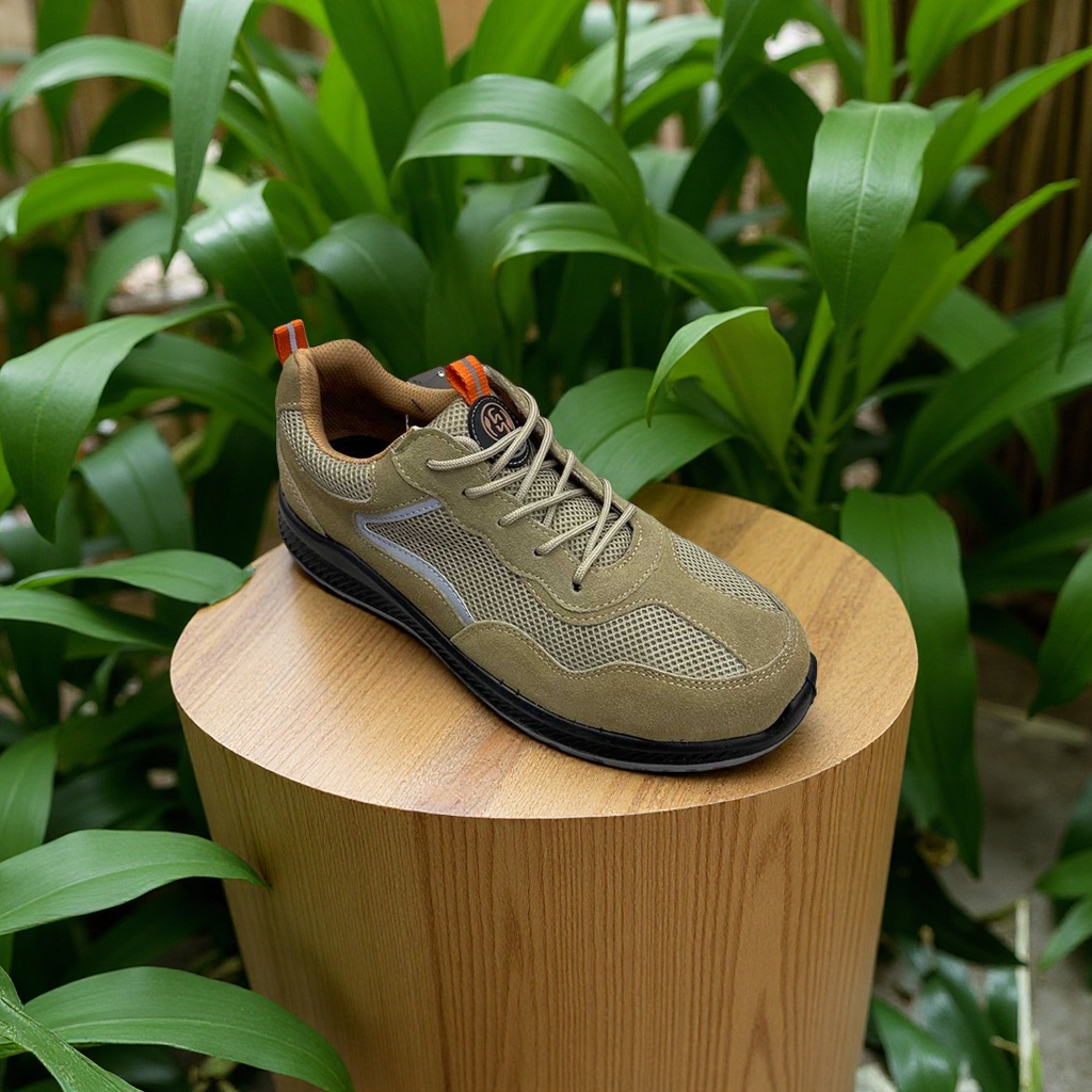 男士工地钢头趾劳保鞋men safety shoes 新
