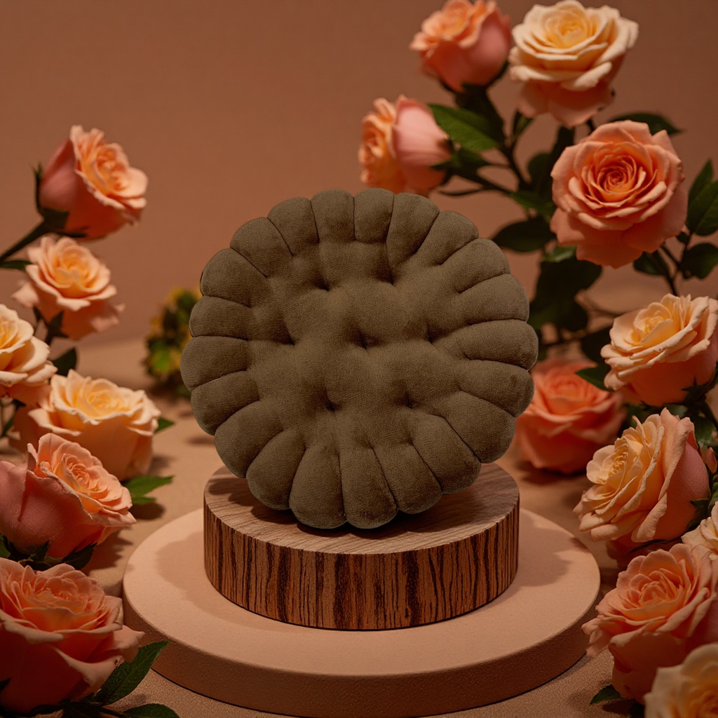 Biscuit cushion details Picture