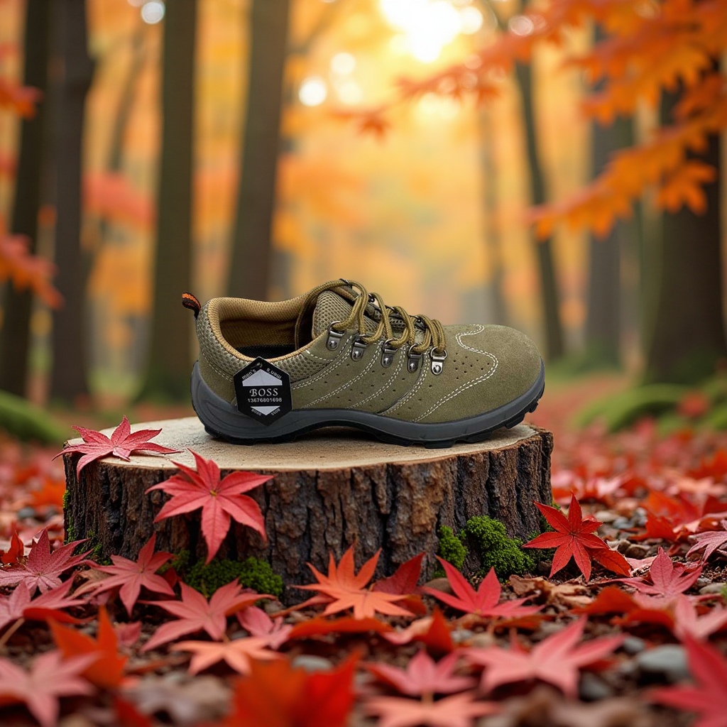 男士劳保鞋防滑橡胶大底men safety shoes steel toes新
