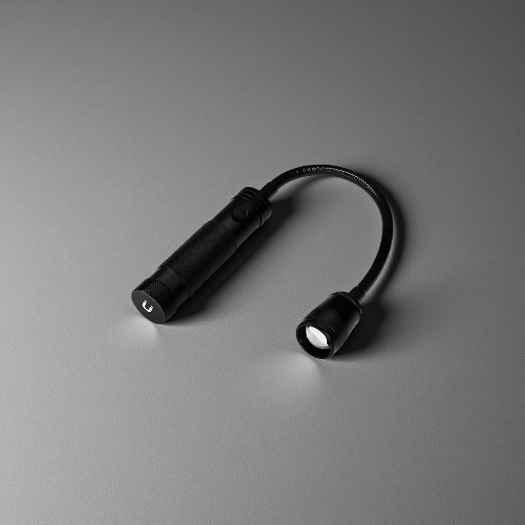 LED long-arm flexible hose magnetic wall lamp, charging barbecue lamp, machine tool work light, maintenance spotlight details Picture