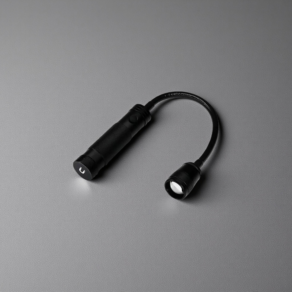 LED long-arm flexible hose magnetic wall lamp, charging barbecue lamp, machine tool work light, maintenance spotlight Application Scenario