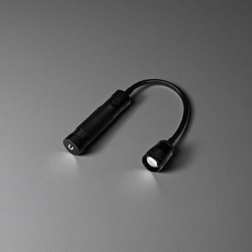 LED long-arm flexible hose magnetic wall lamp, charging barbecue lamp, machine tool work light, maintenance spotlight