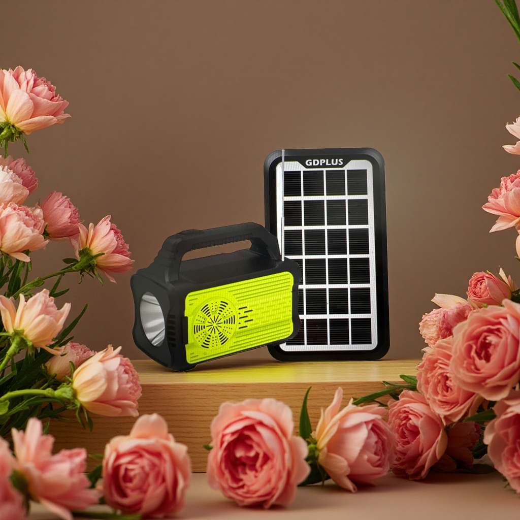 Solar portable portable lamp, portable charging, outdoor lighting, strong light, waterproof details Picture
