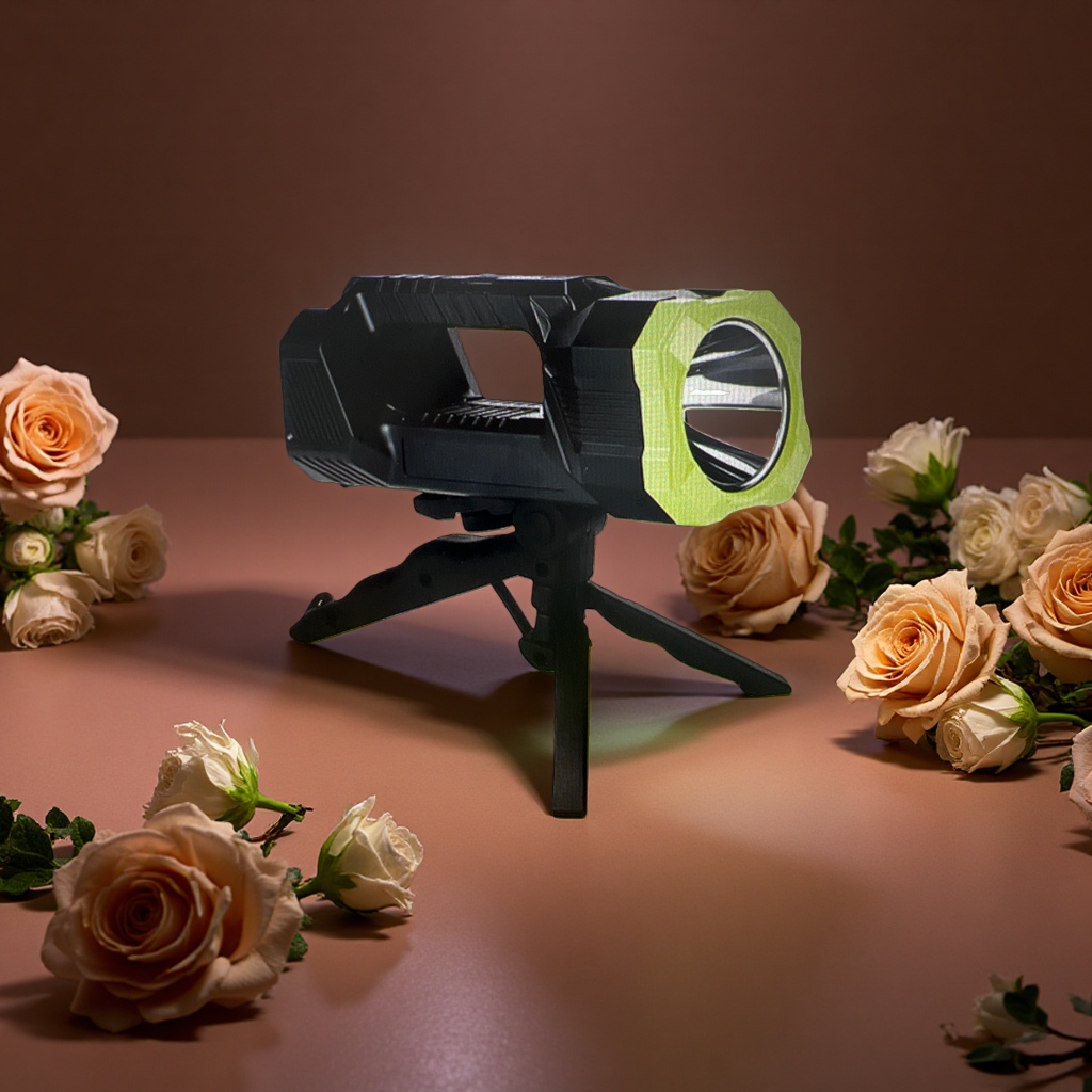 Solar-powered charging is convenient for outdoor lighting with a portable lamp, providing strong light and long-lasting durability details Picture