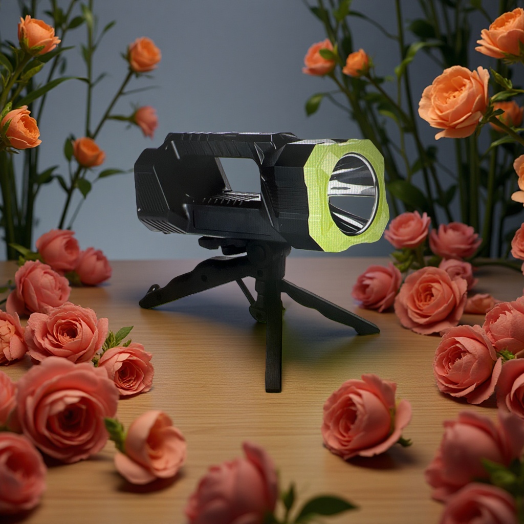 Solar-powered charging is convenient for outdoor lighting with a portable lamp, providing strong light and long-lasting durability Specification image