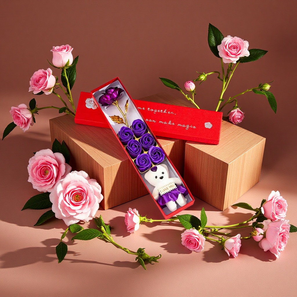 One-piece gift packaging box, exquisite gift box set Item Picture