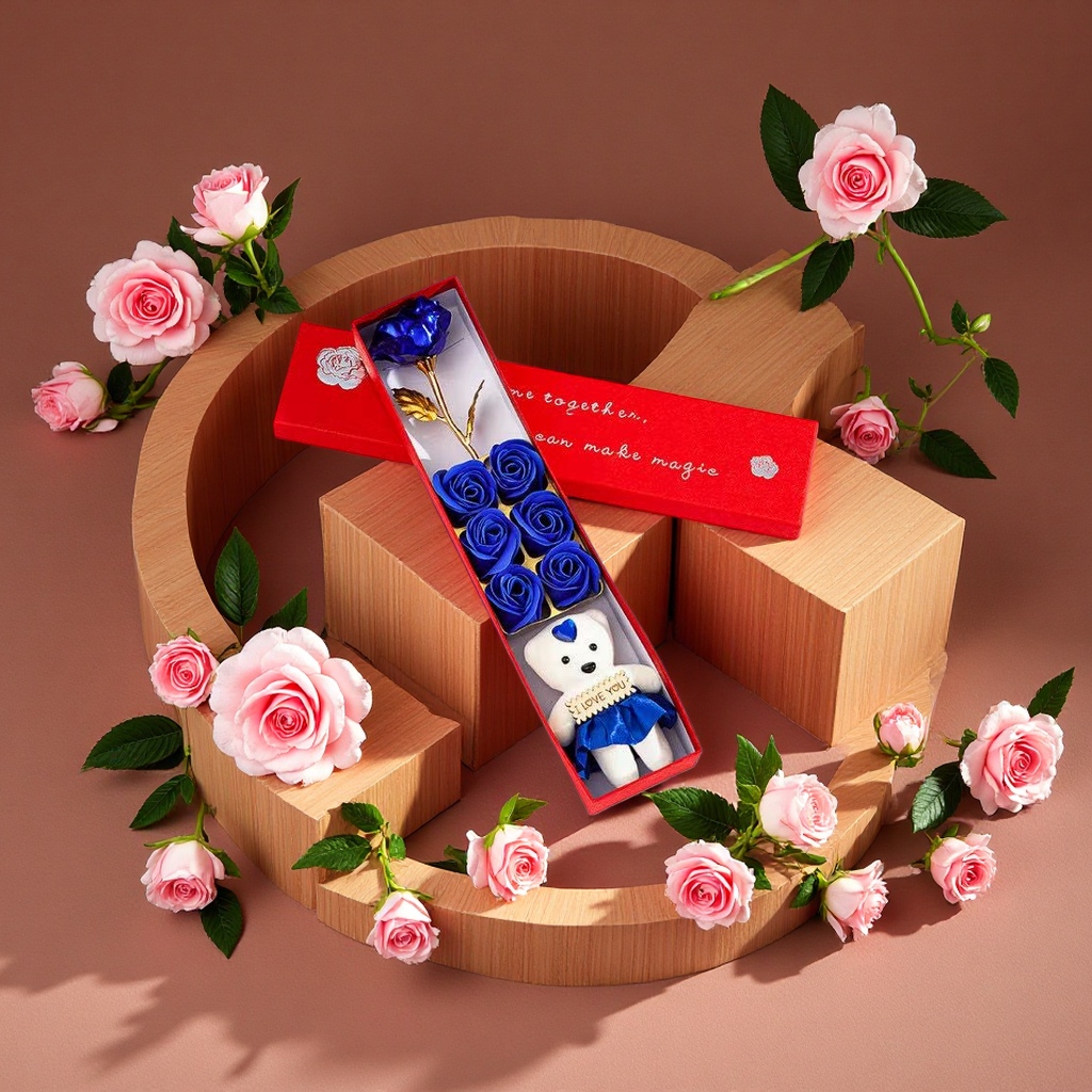 One-piece gift packaging box, exquisite gift box set Application Scenario