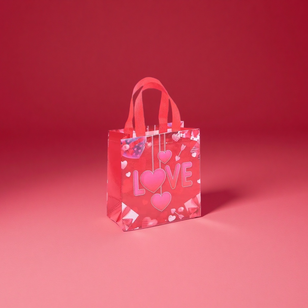 Fashionable non-woven fabric waterproof bags, trendy and portable shopping bags Item Picture