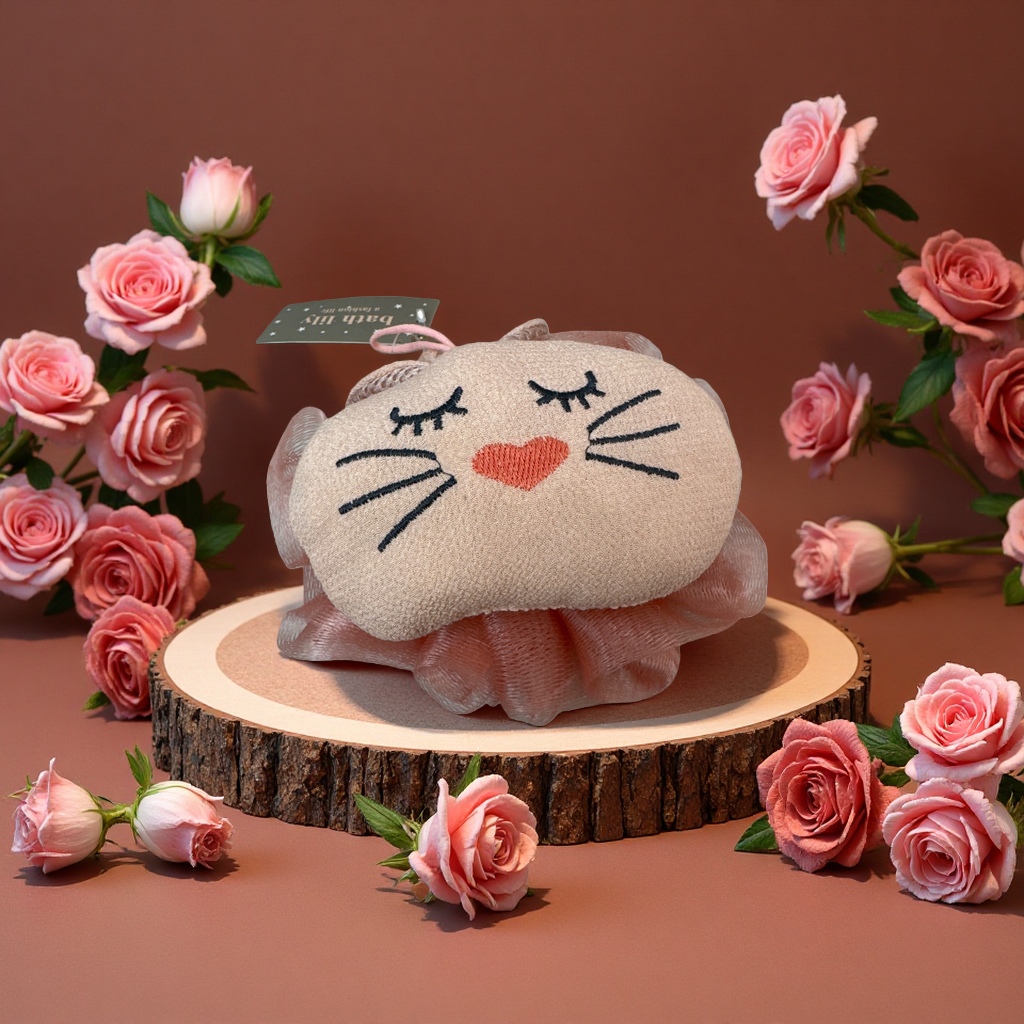 Bath Flower Fragrance 100g, smooth foam moisturizes the skin with a fresh scent