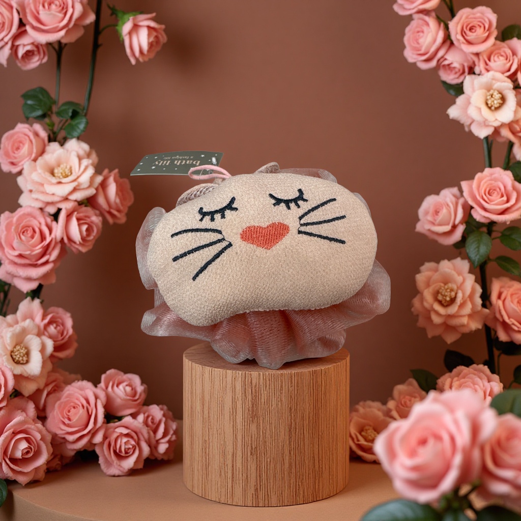 Bath Flower Fragrance 100g, smooth foam moisturizes the skin with a fresh scent details Picture