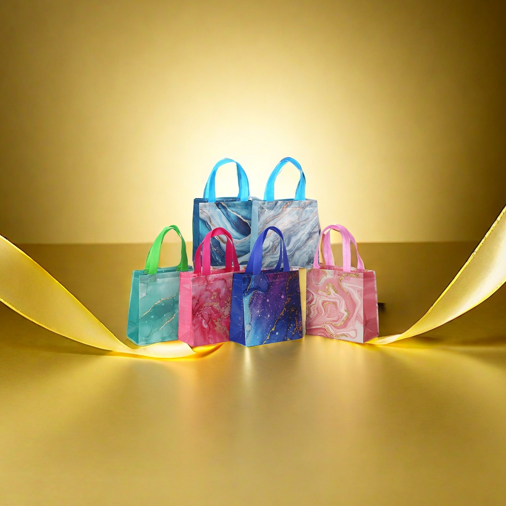 Fashionable and trendy non-woven fabric waterproof material shopping bags