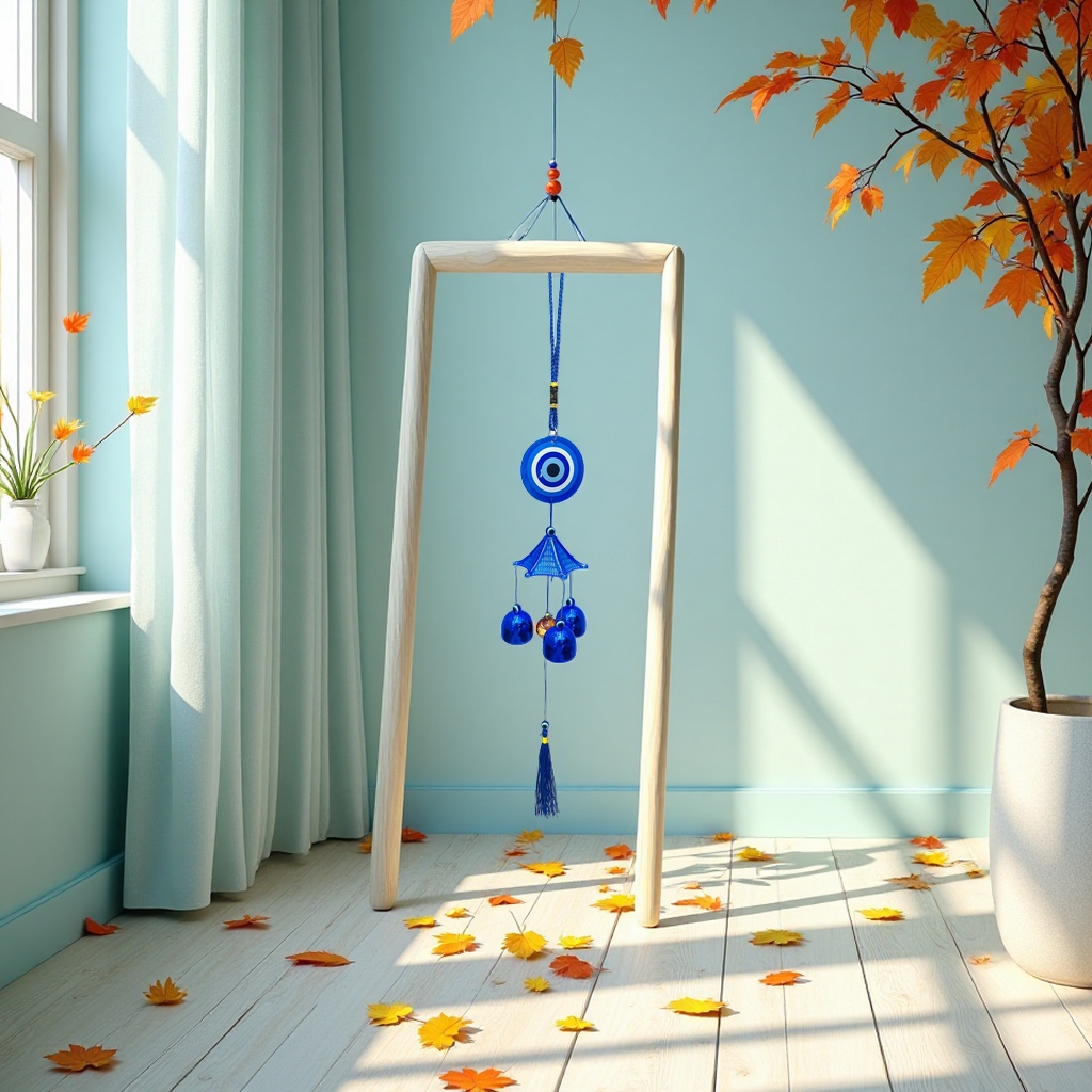 Wind chime fruit shell dreamcatcher glass wind chime natural and fresh pendant