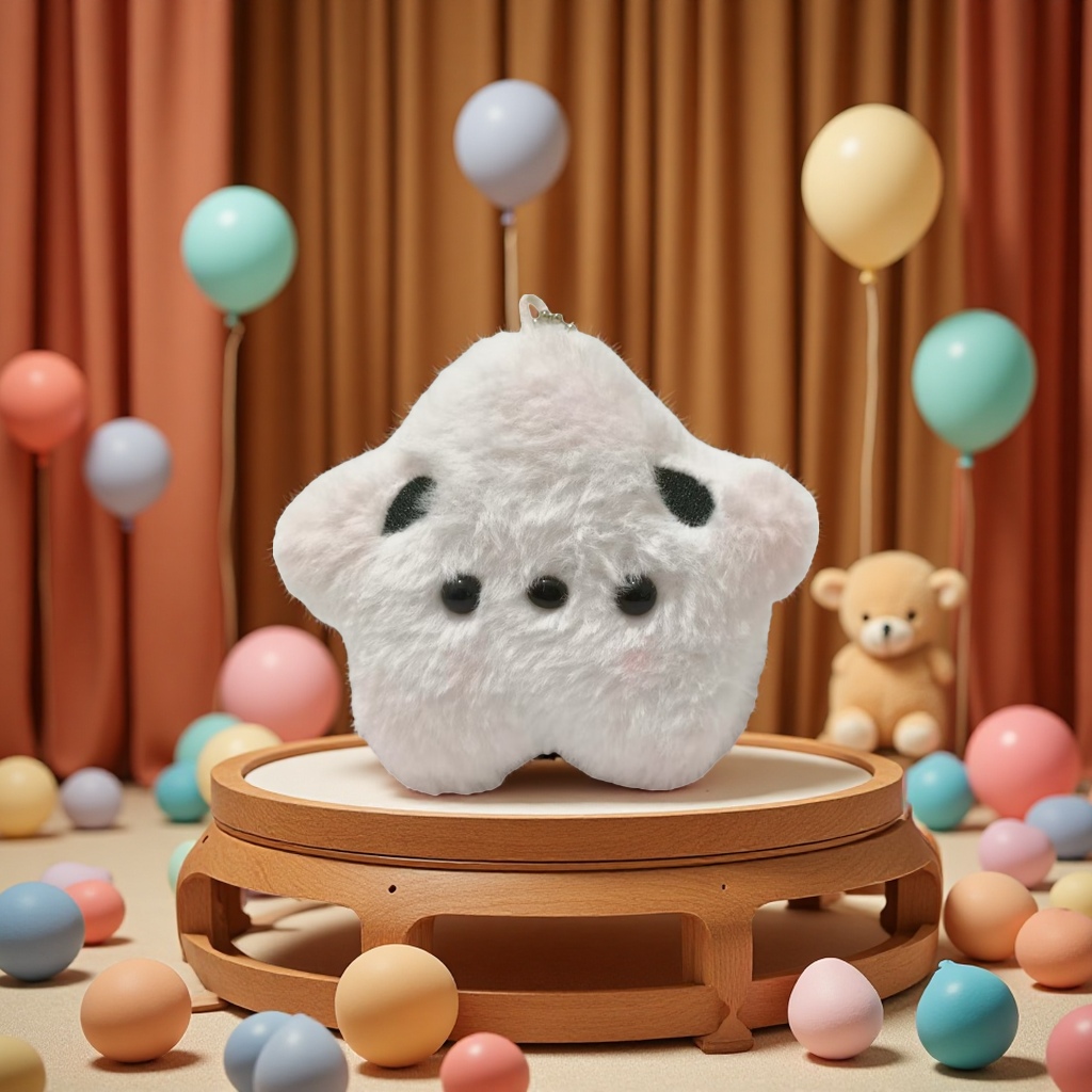 潮流玩具AI毛绒潮玩玩具180g可爱治愈系 plush玩偶