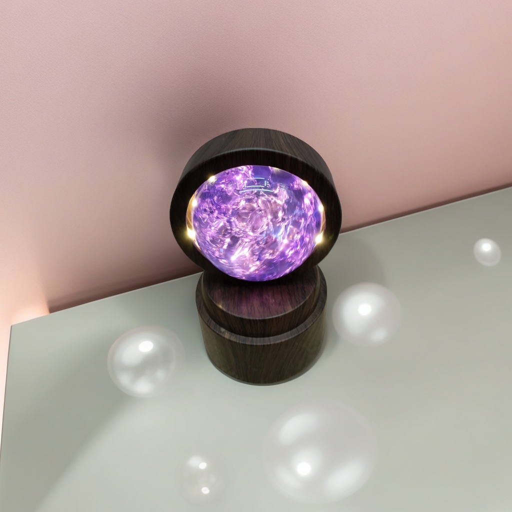 YX-XZ01水晶球60花球旋转灯，勃凯工艺品有限公司，厂家直销