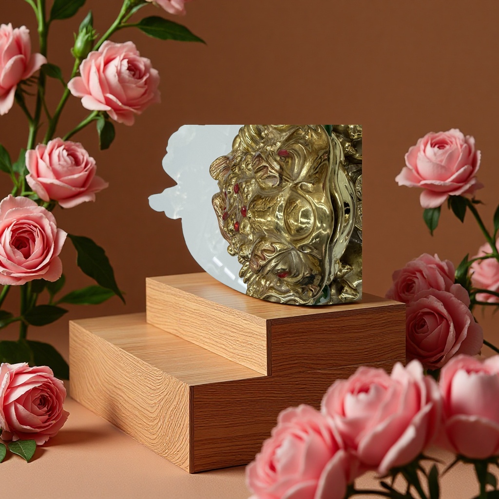 Medium-sized Golden Toad resin handicraft display piece, a home decoration for preventing wealth, gathering treasures, attracting wealth and good fortune Application Scenario