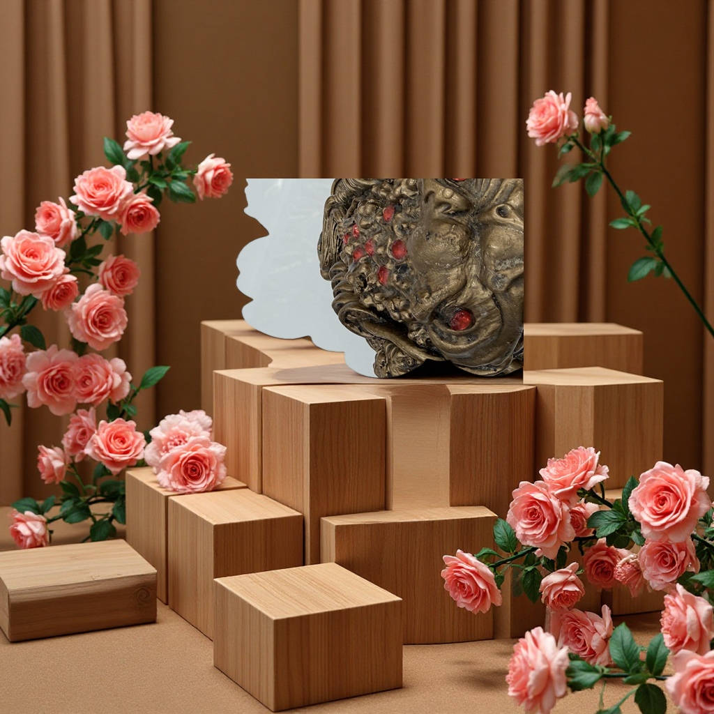 Brown small golden toad resin handicrafts, decorative items for attracting wealth and feng shui, suitable for home living room decoration