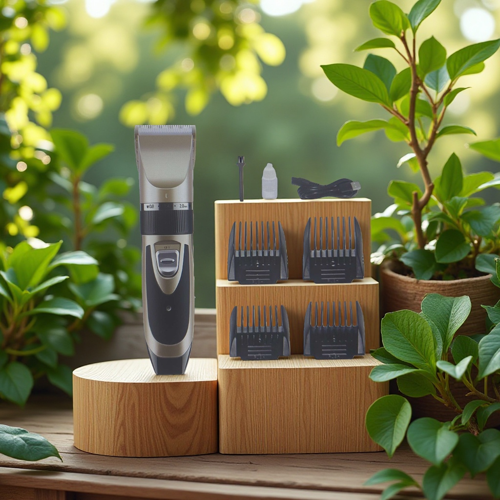 Cat electric clippers, pet supplies, pet toothbrushes, pet combs, cat petting gloves sets Application Scenario