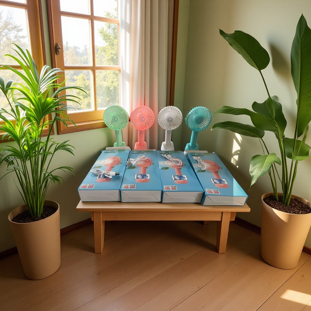 Source factory usb mini handheld fan, student mini fan, outdoor convenient mini fan details Picture