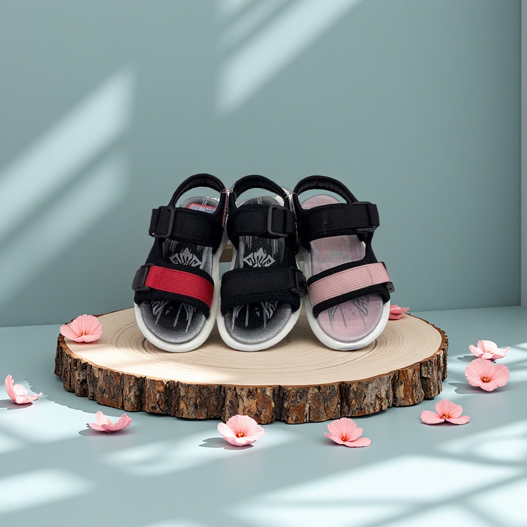 children casual shoes时尚魔术扣休闲防滑男女儿童鞋新款