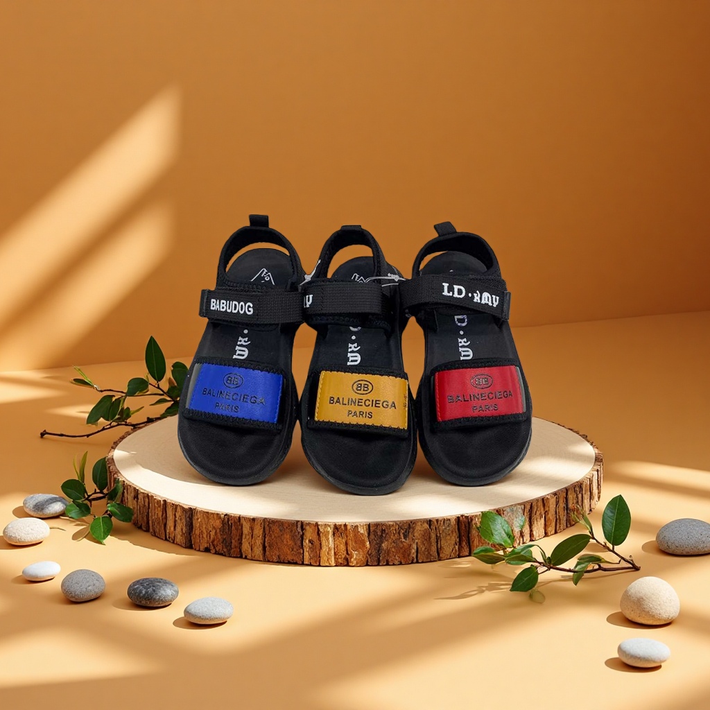 hot seeling sandals boy shoes魔术贴防滑休闲儿童沙滩凉鞋新