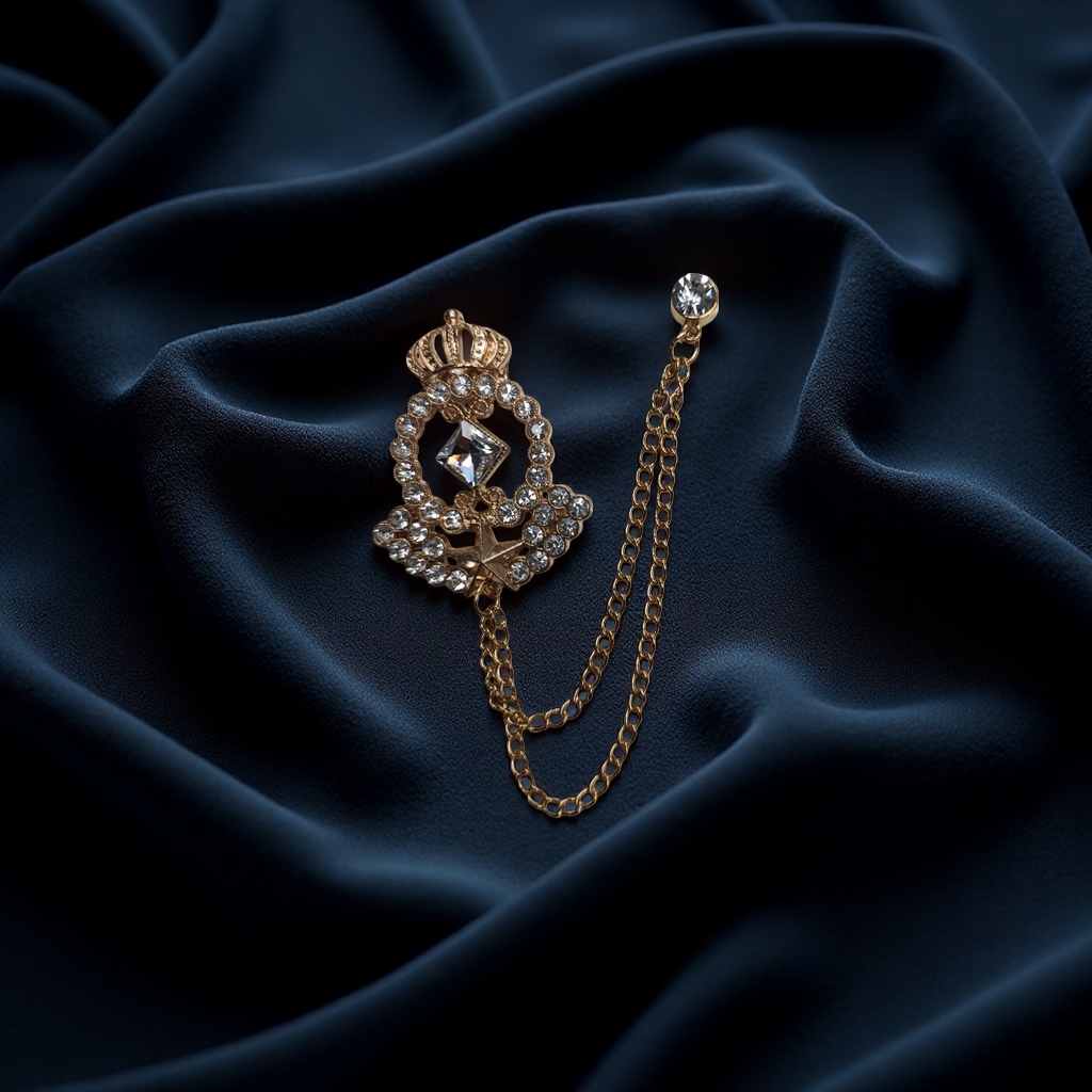 A vintage and fashionable brooch Specification image