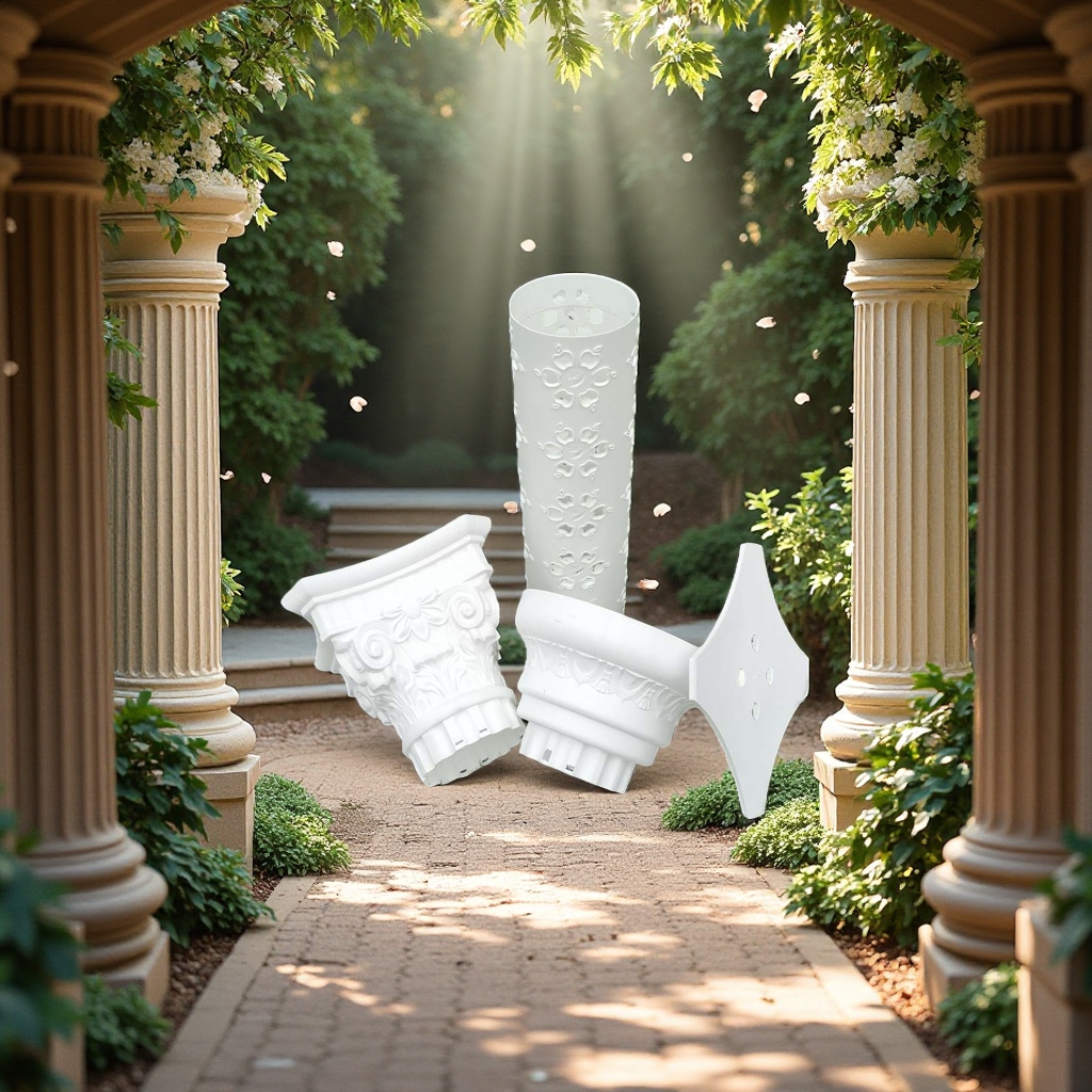 Roman Columns, plastic wedding props, European-style wedding road guides Item Picture