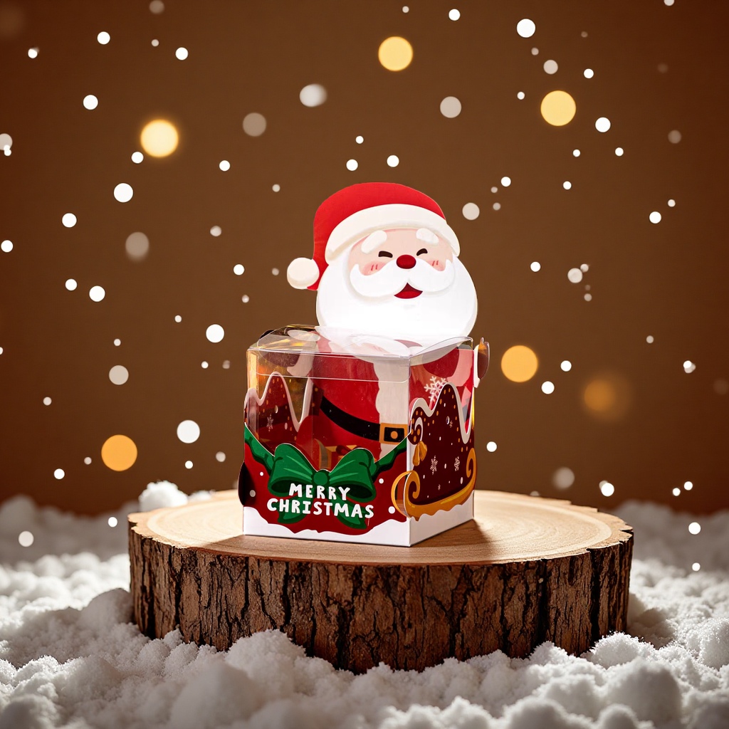 New Christmas apple packaging box, Christmas Eve apple gift box, candy batch gift, creative kindergarten gift box
