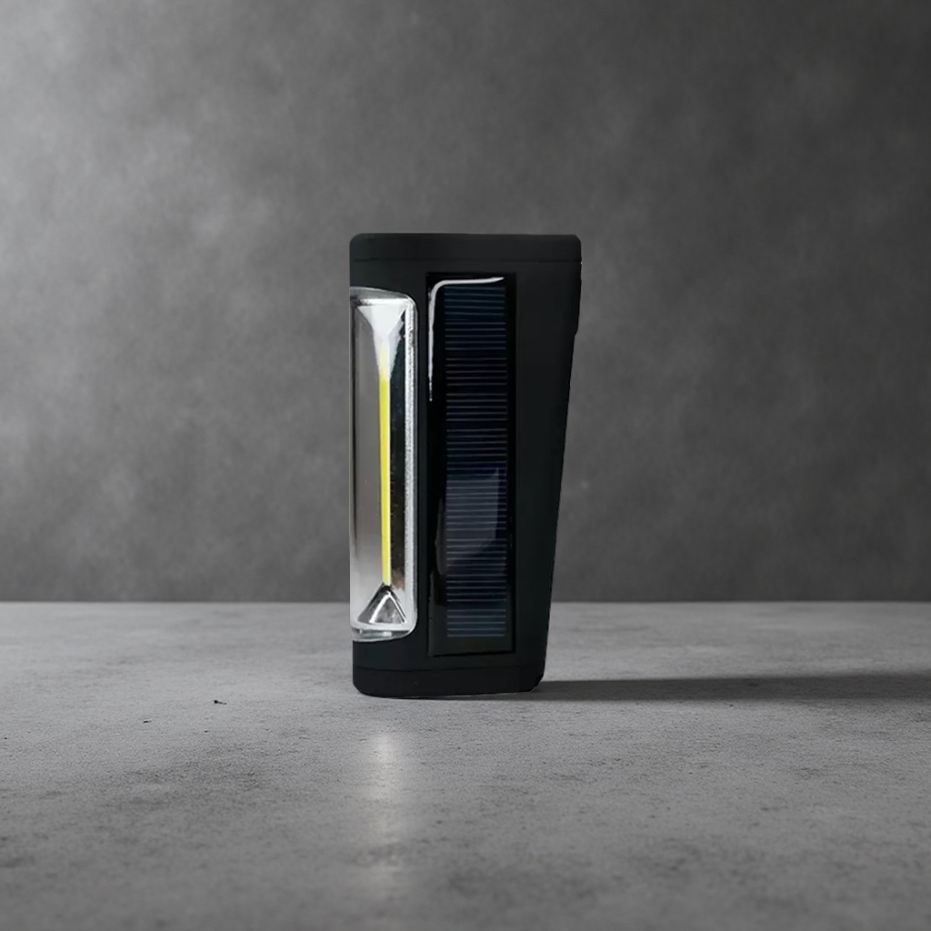 Solar-powered high-intensity flashlight with charging, multi-functional outdoor mini ultra-light emergency warning Application Scenario