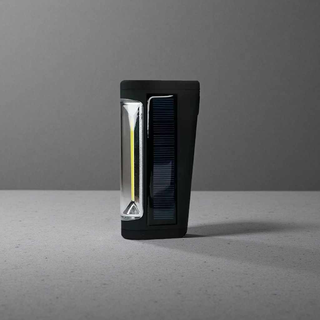 Solar-powered high-intensity flashlight with charging, multi-functional outdoor mini ultra-light emergency warning Specification image