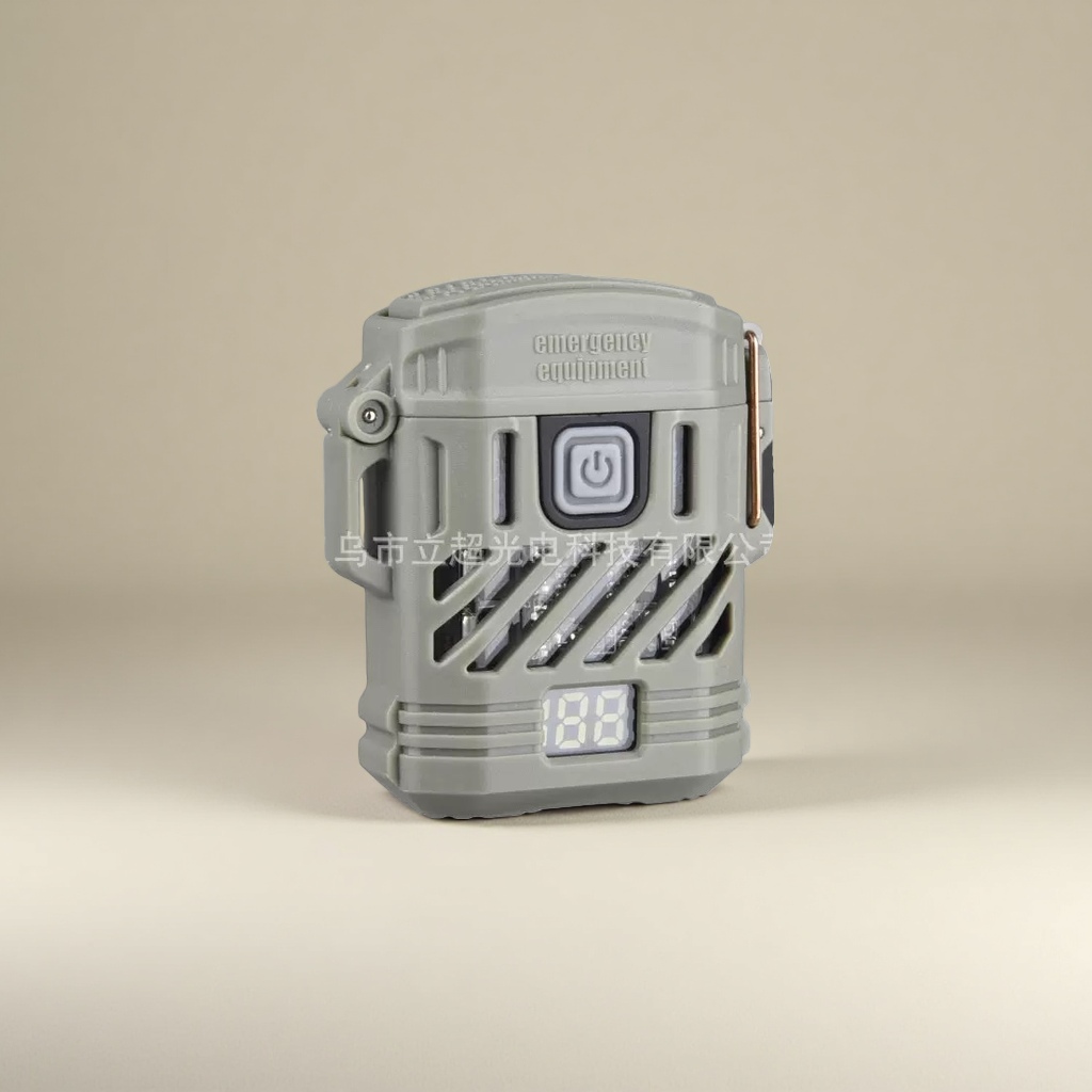 New arc lighter, outdoor portable, anti-jamming, fast charging, large capacity and display screen Application Scenario