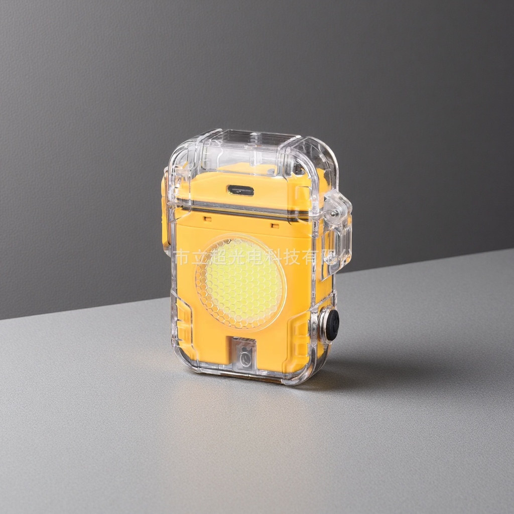 新款磁吸电弧打火机灯支架挂钩充电快容量大续航久便携户外