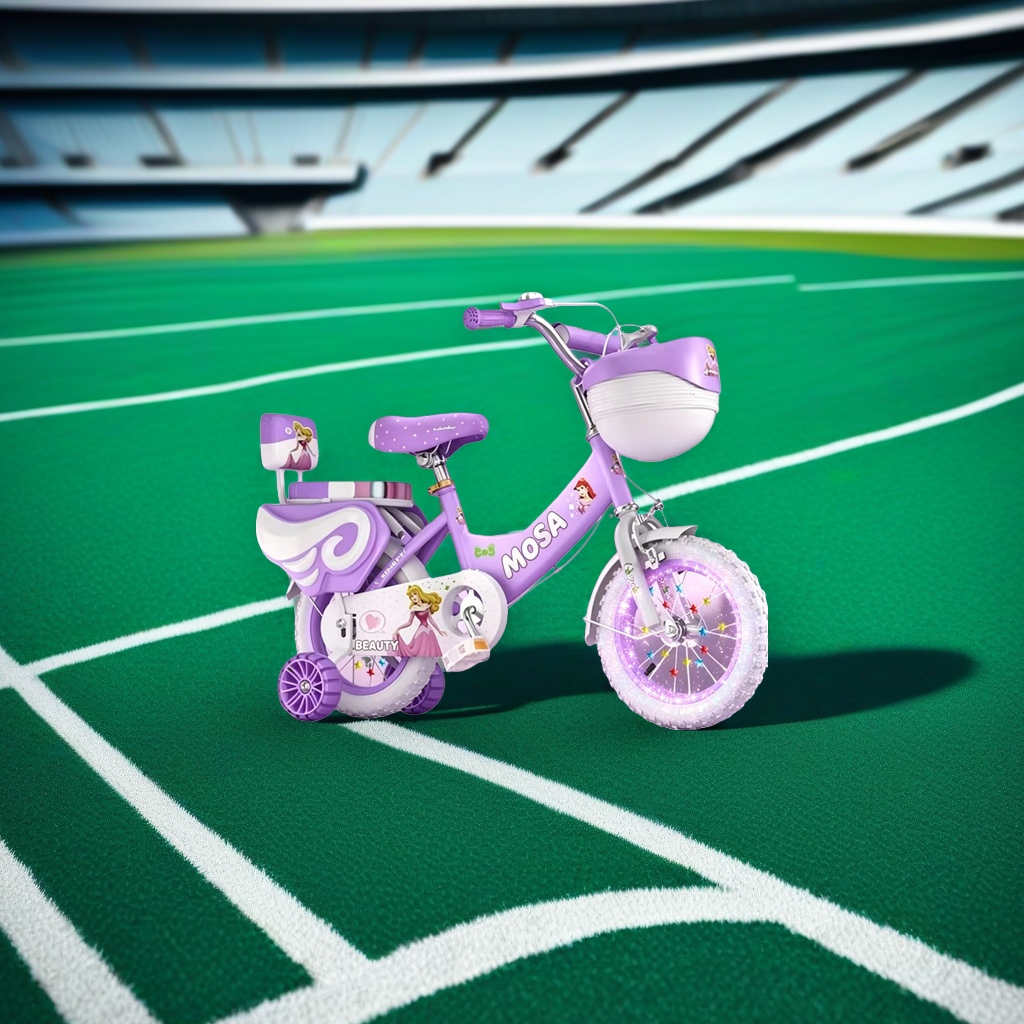 Folding bicycles, portable adult bicycles, street vending carts, lightweight and durable with large wheels Application Scenario