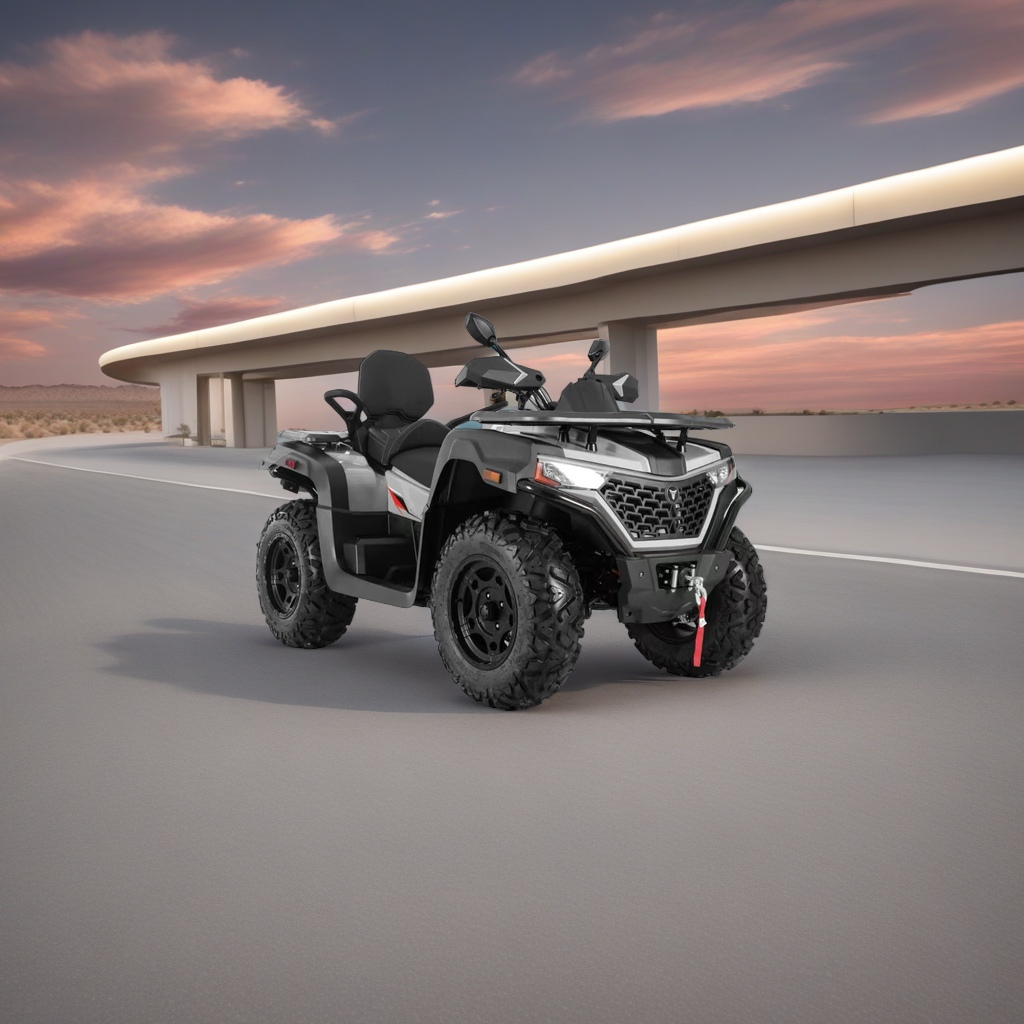 An off-road four-wheel drive 550cc all-terrain vehicle for ATVs Application Scenario