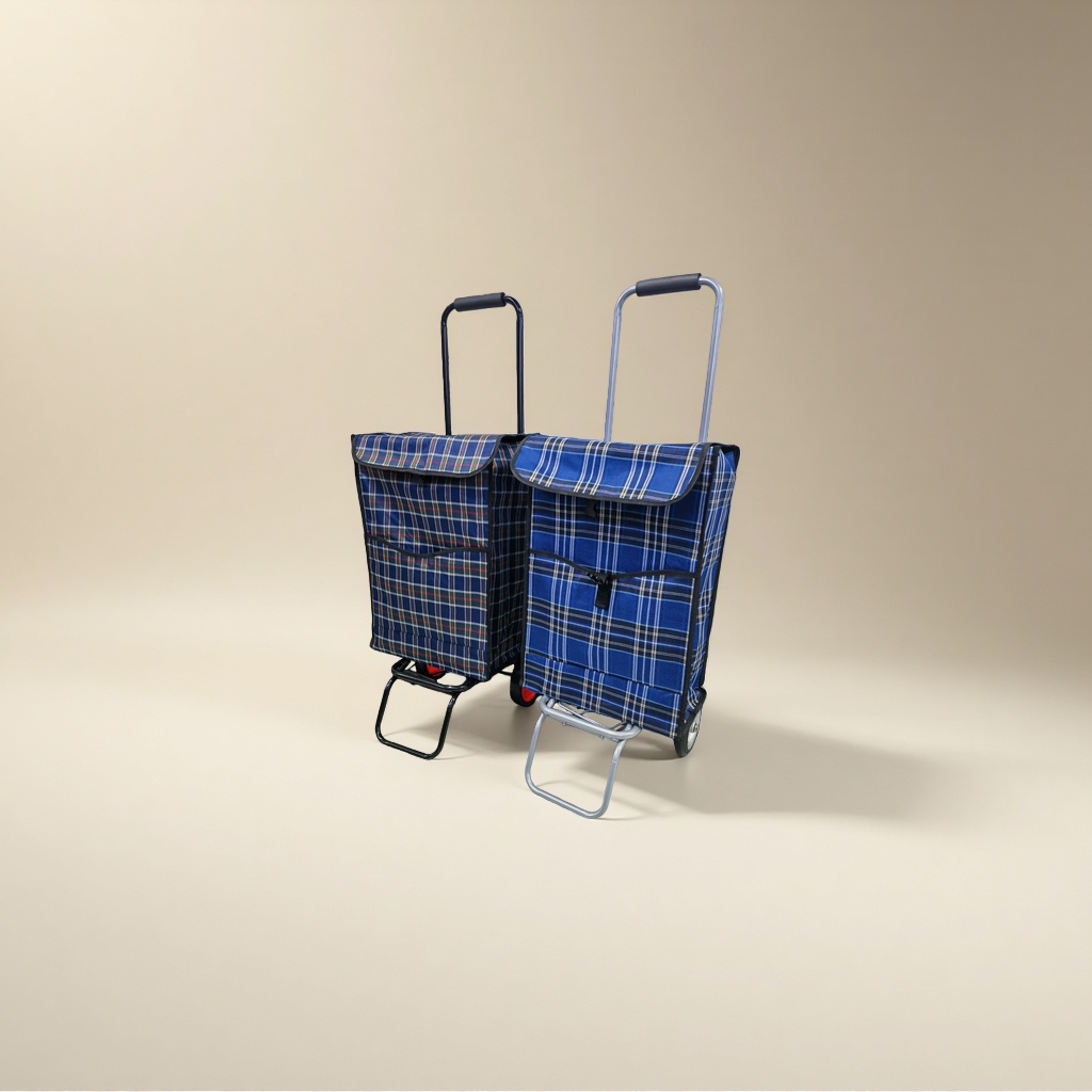 Vegetable cart, truck, luggage cart, lightweight folding cart, aluminum iron frame cart Application Scenario