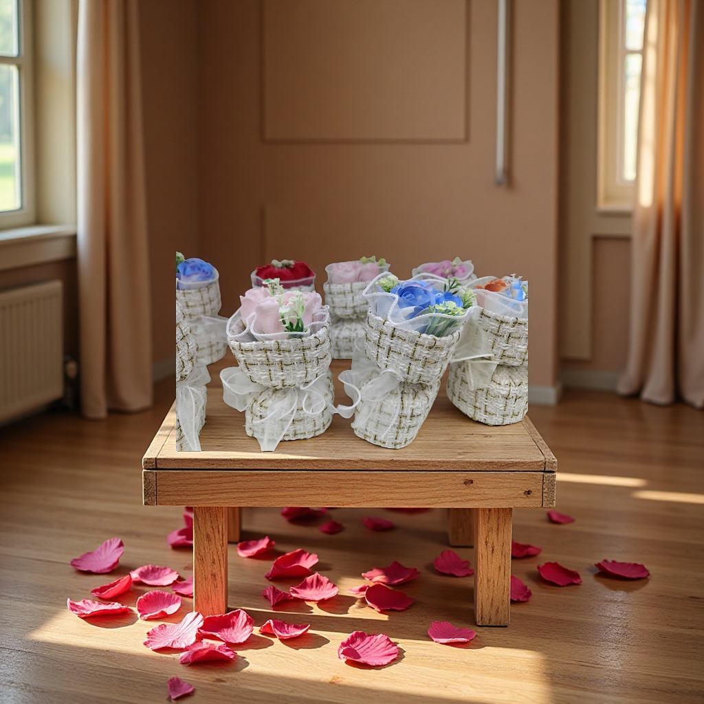 Ouya Paper Korean-style flower packaging, flower bucket and box, 120g wrapping paper Application Scenario