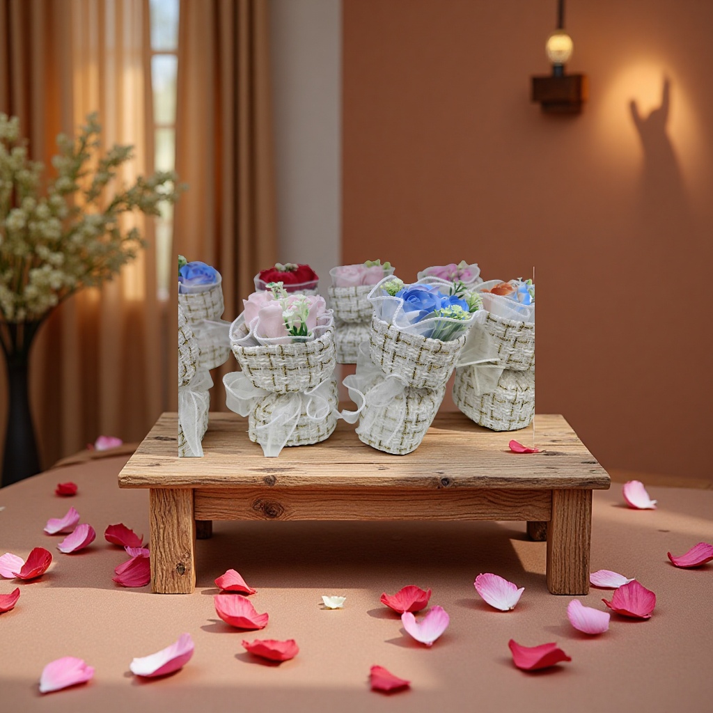 Ouya Paper Korean-style flower packaging, flower bucket and box, 120g wrapping paper details Picture
