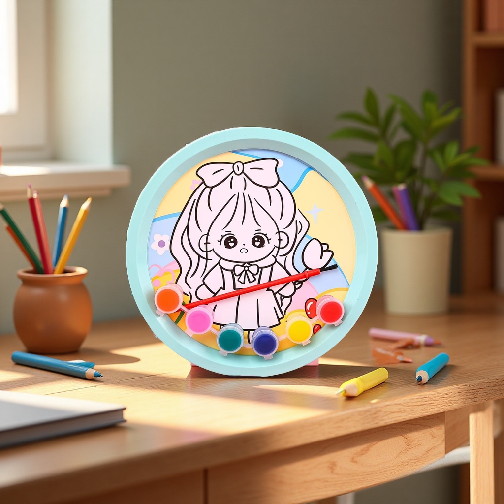 涂色画细节图