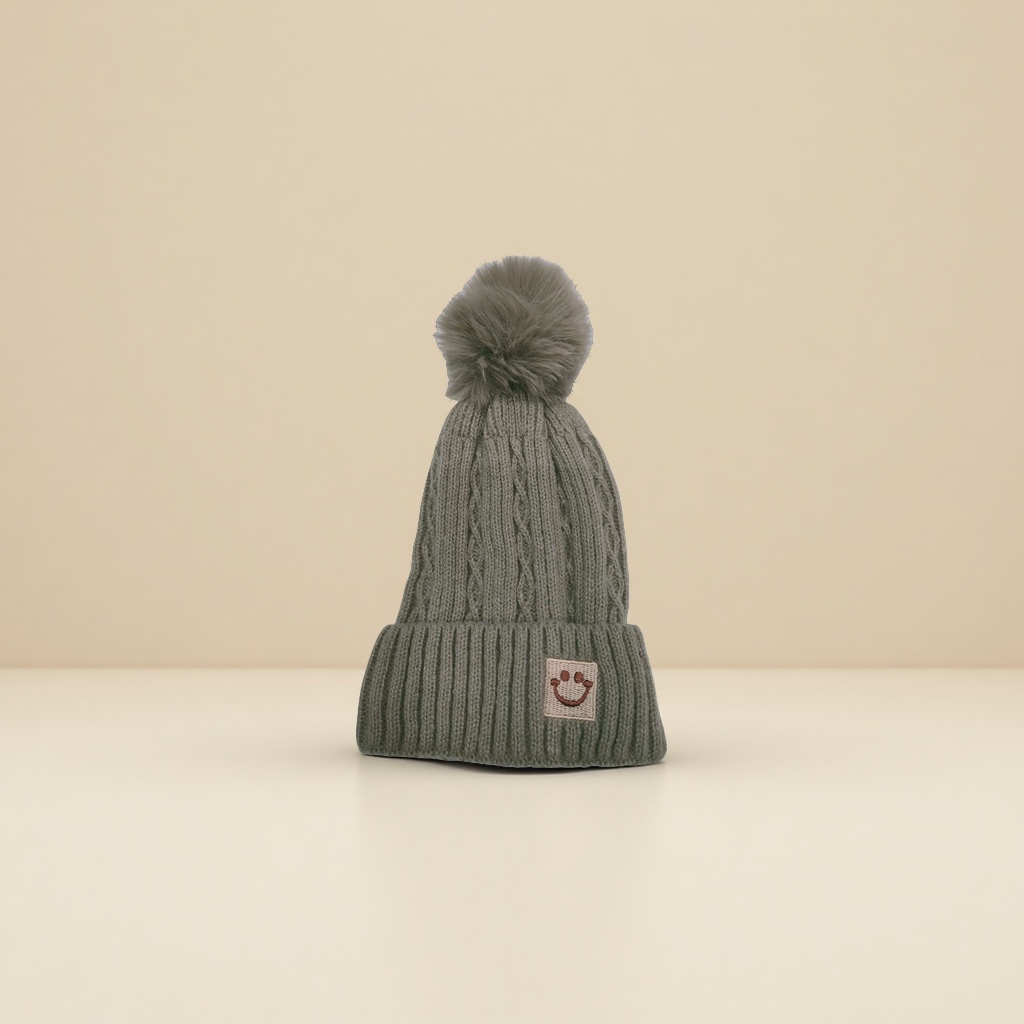 Winter fashion body hat lamp, knitted woolen straw hat, warm, windproof and breathable Specification image