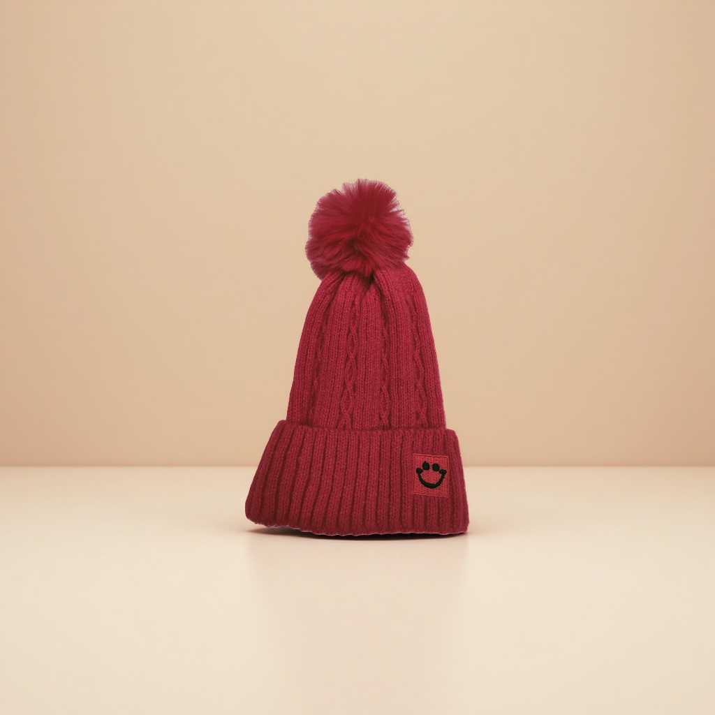 Winter fashion body hat lamp, knitted woolen straw hat, warm, windproof and breathable details Picture