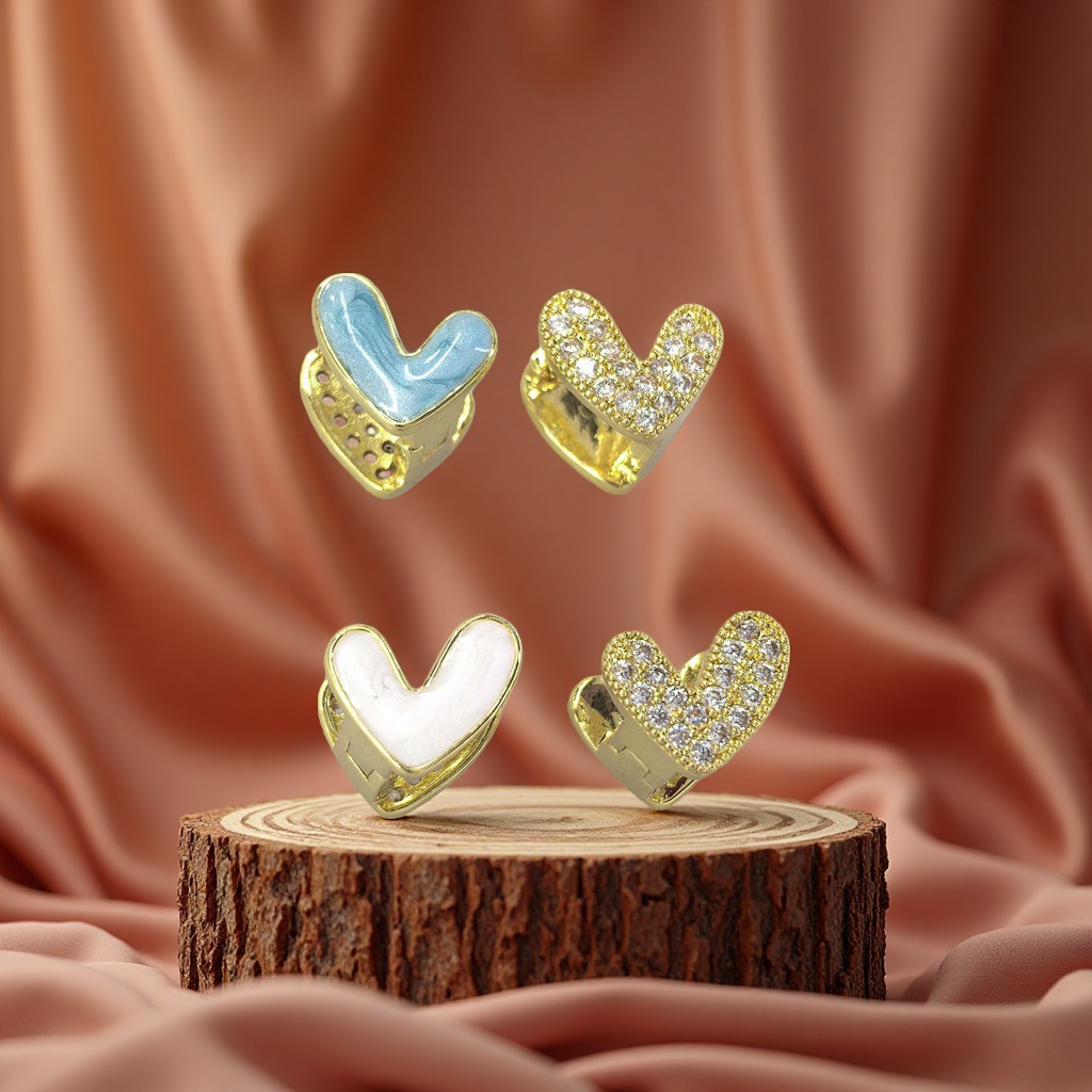 Children's hole-free earring accessories, silicone mold ear stud set, anti-allergy, safe and soft Application Scenario
