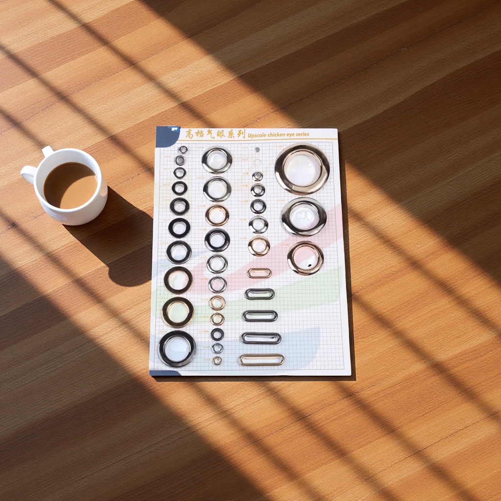 金属铜气眼圈装饰配件工业用铜质眼圈固定件