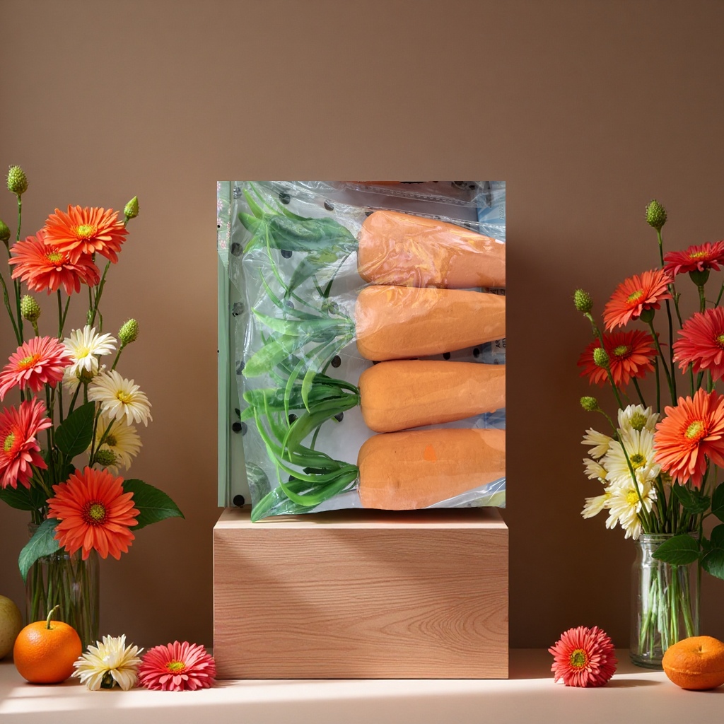 Cuatro zanahorias artesanías y accesorios creativos para el hogar Application Scenario