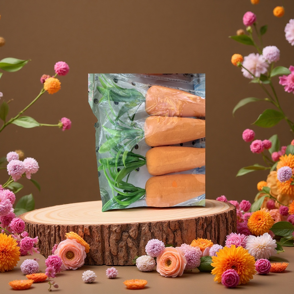 Cuatro zanahorias artesanías y accesorios creativos para el hogar Specification image
