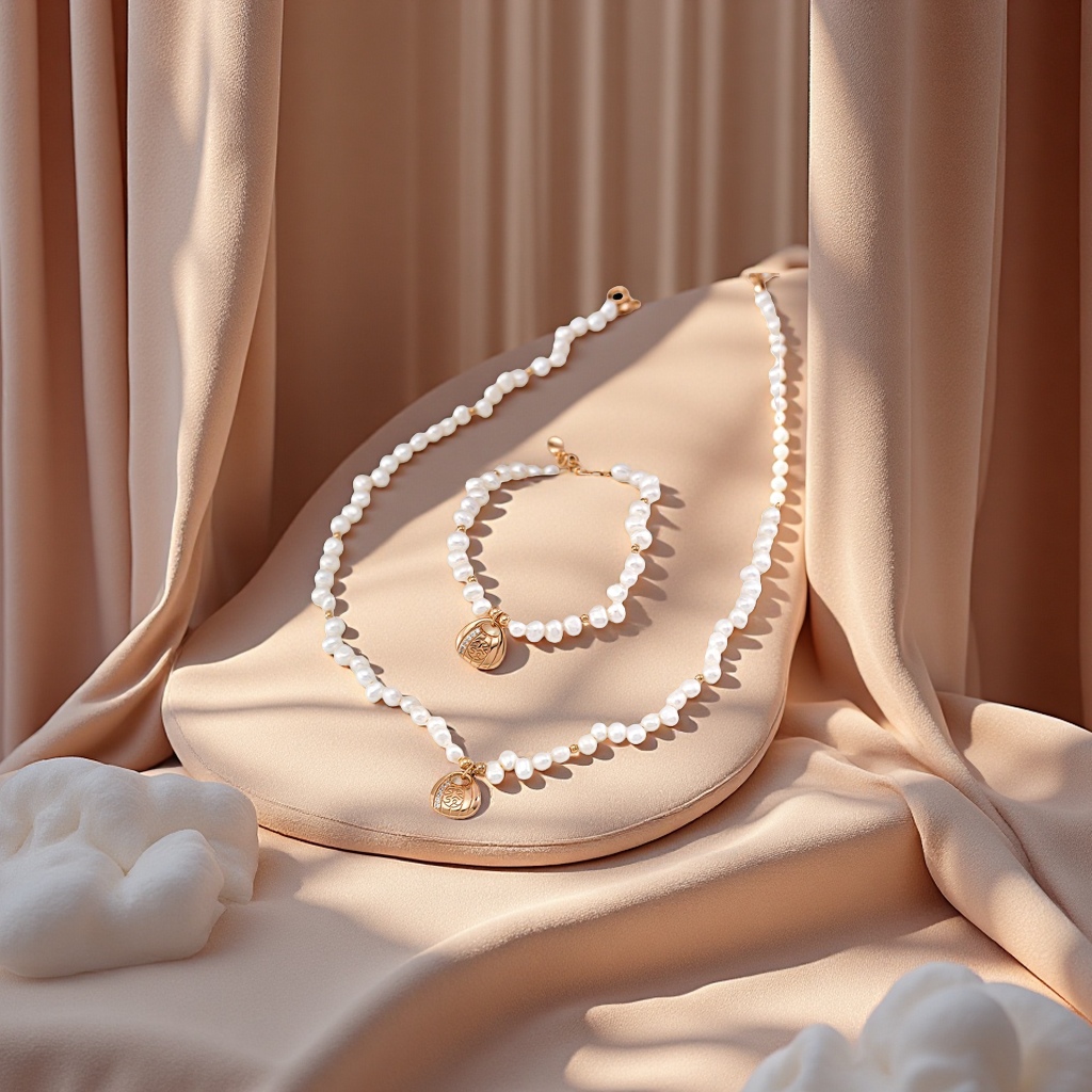 This evening's 925 sterling silver white pearl bracelet is a fashionable and simple pearl accessory gift for girls