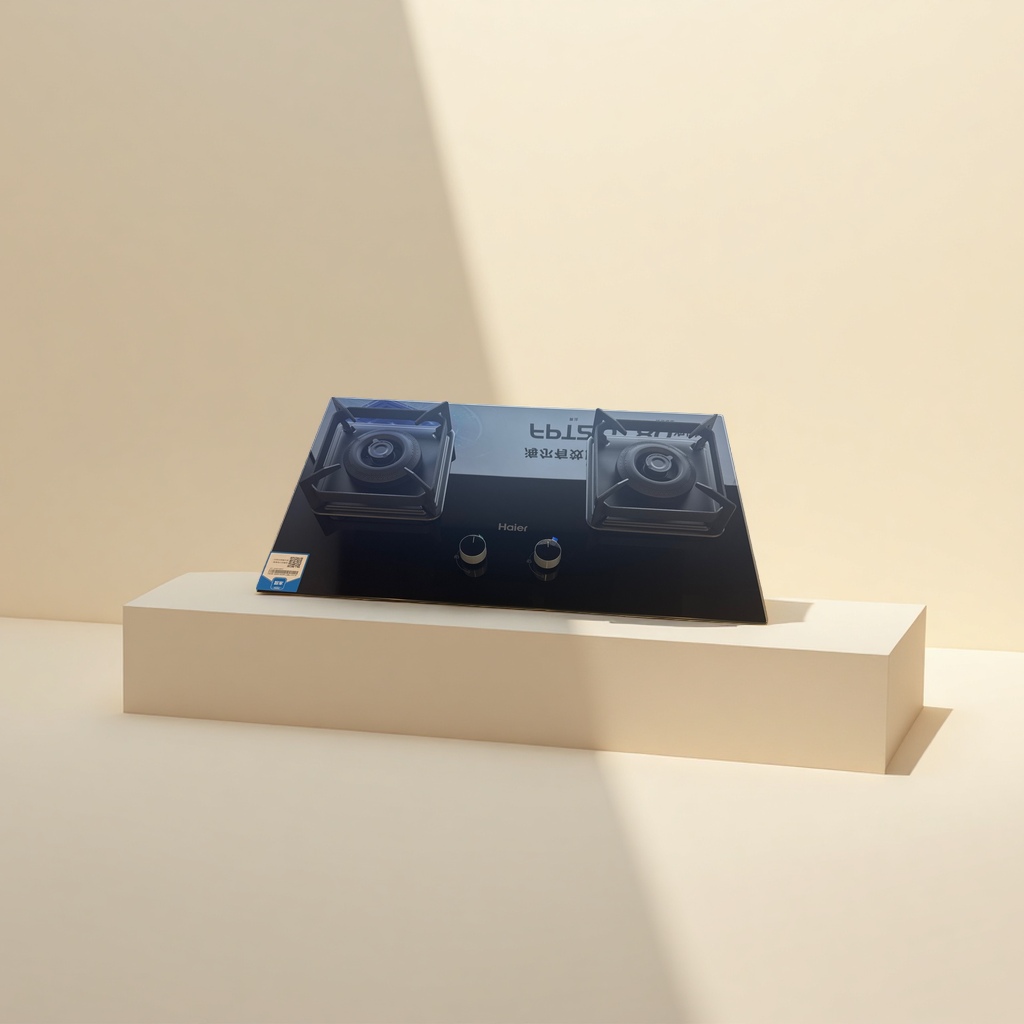 海尔3321燃气灶 200000热值 大火猛炒吸油烟机一体灶具 Specification image