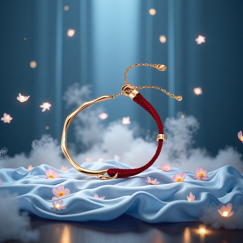 The collision of materials is a common design approach. By fusing soft braided ropes with hard metals, different wearing experiences and visual contrasts are created details Picture