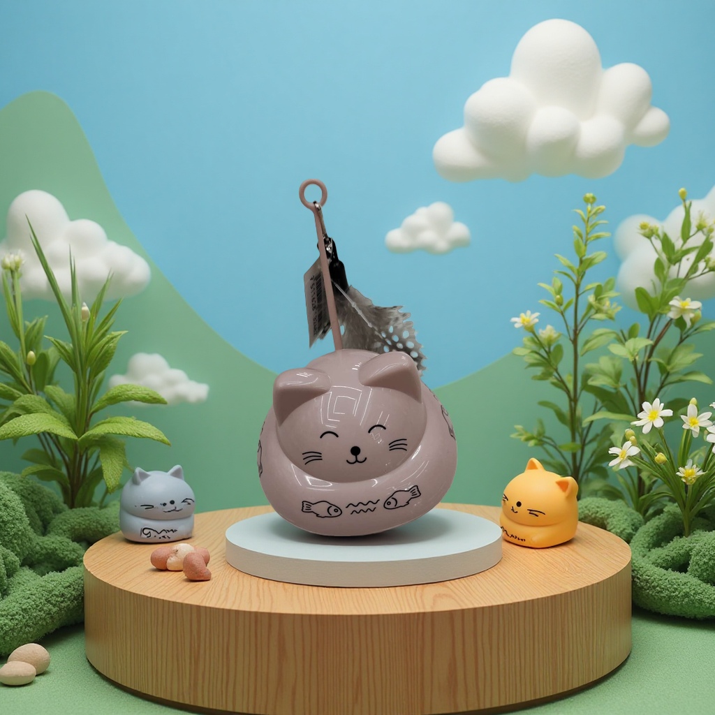 Pet cat toys, cat teasing sticks, pet toys, cat toys details Picture